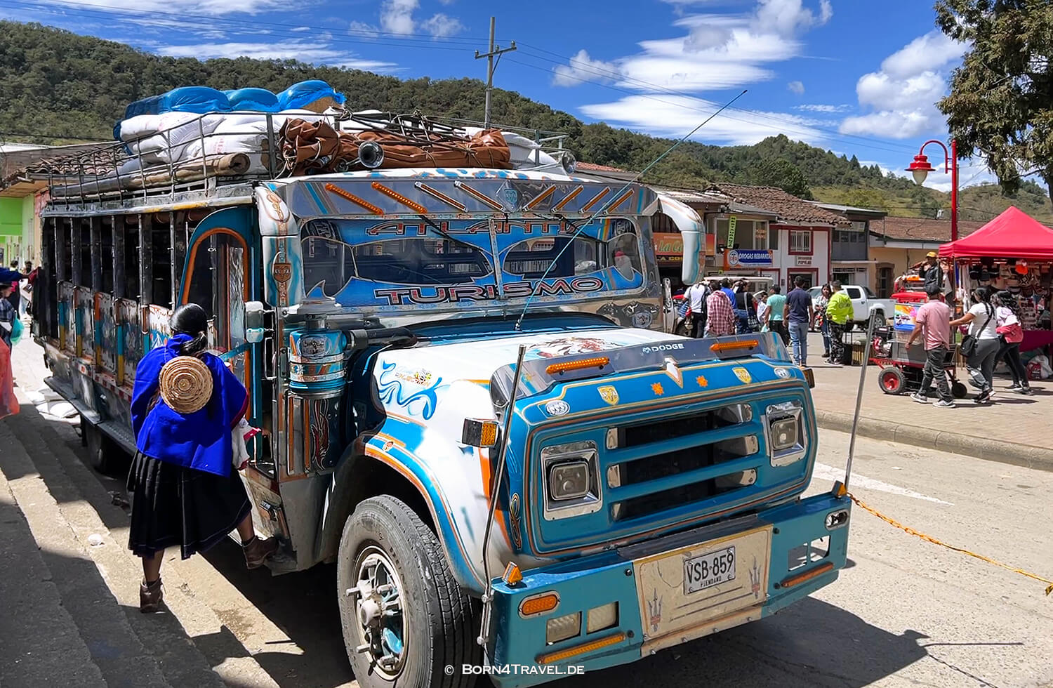 Guambianos in Silvia in Kolumbien,born4travel.de,born4travel.de