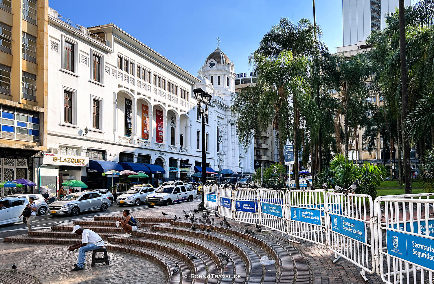 Plaza de Cayzedo,Cali in Kolumbien,born4travel.de,born4travel.de