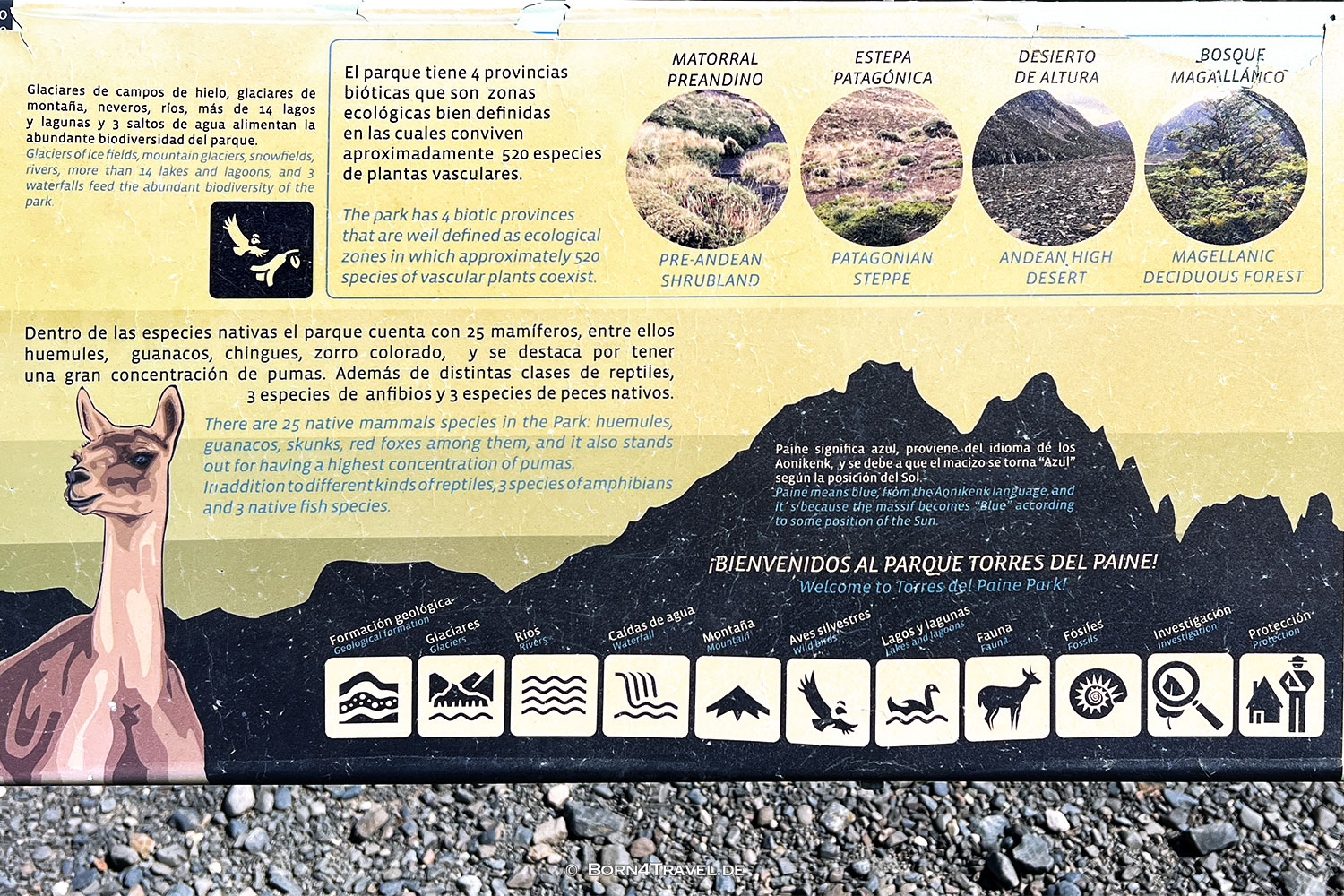 Mirador Lago Nordensjöld,Torres del Paine,Chile,Patagonia,born4travel.de Mirador Lago Nordensjöld,Torres del Paine,Chile,Patagonia,born4travel.de