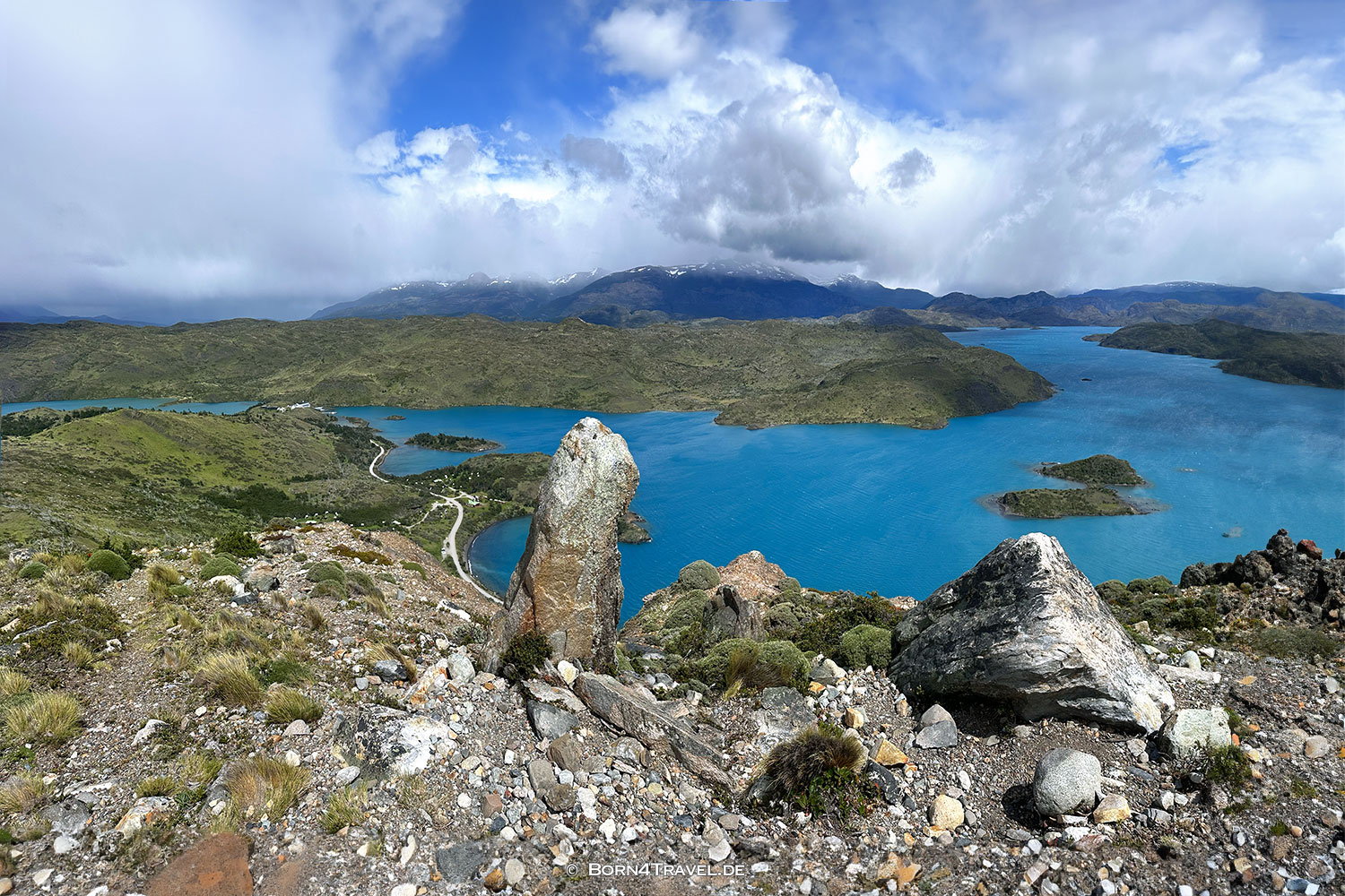 Mirador Los Andes,Torres del Paine,Chile,Patagonia,born4travel.de Mirador Los Andes,Torres del Paine,Chile,Patagonia,born4travel.de