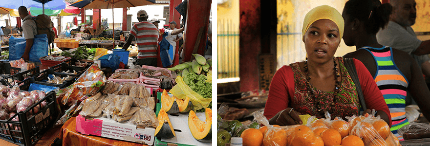 Sir Selwyn Clarke Markt,victoria,mahe,seychelles