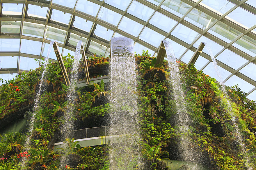 Singapore, Gardens by the Bay, Cloud Forrest