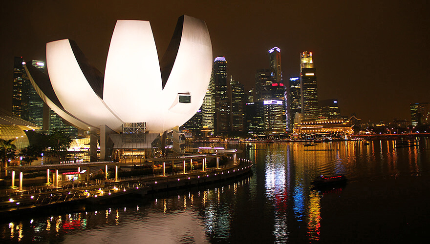 Singapore, Helix Bridge
