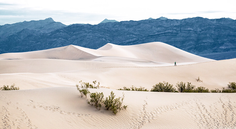 Mesquite Sand Dunes, Death Valley, sunrise, california,