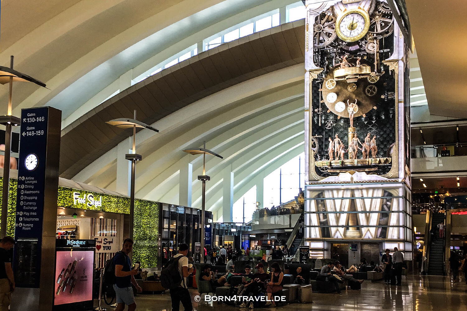 Star Alliance Business Lounge LAx,California,Southwest,USA,born4travel.de