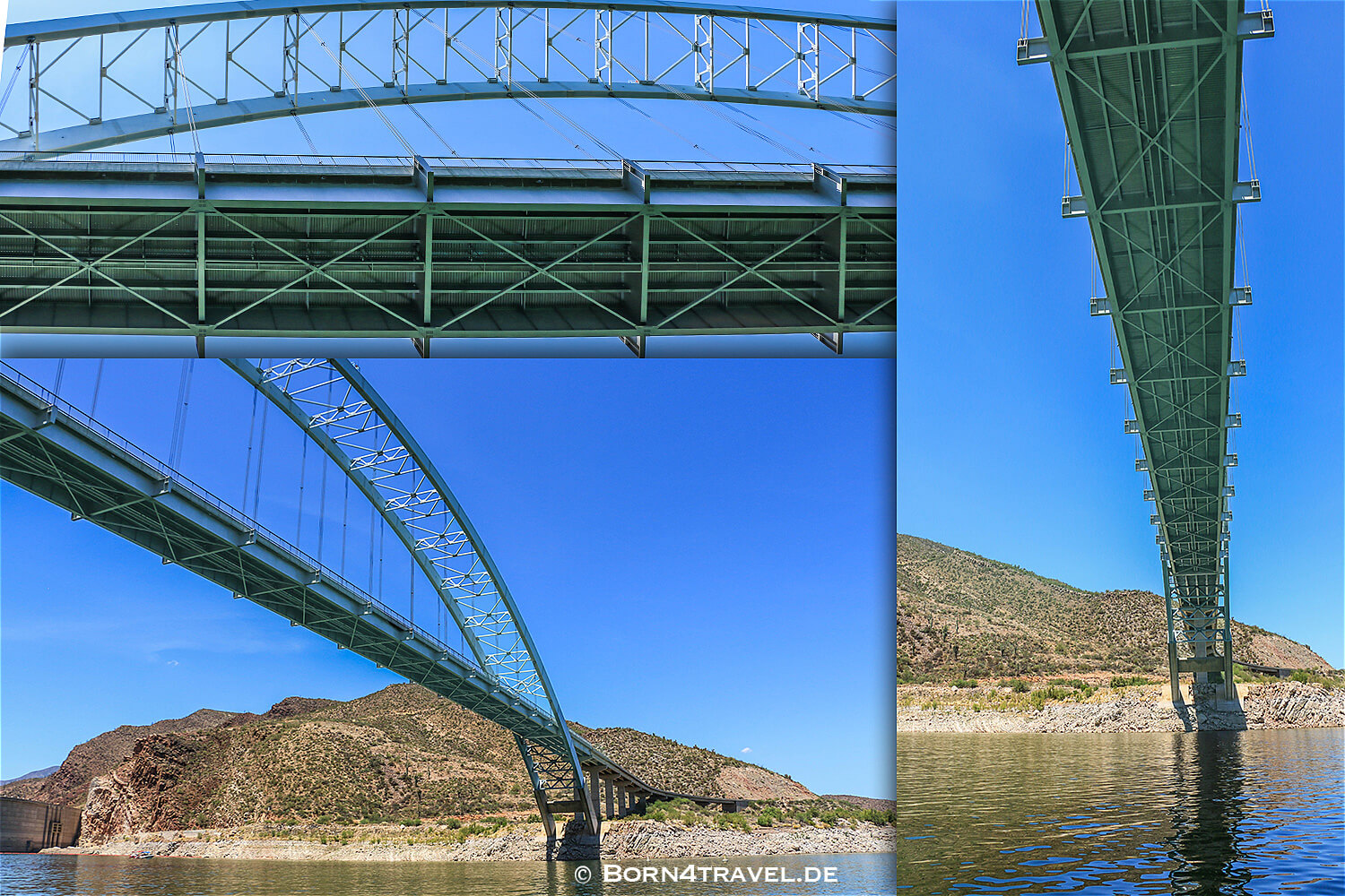 Theodor Roosevelt Lake&Bridge,Arizona,Southwest,USA,born4travel.de