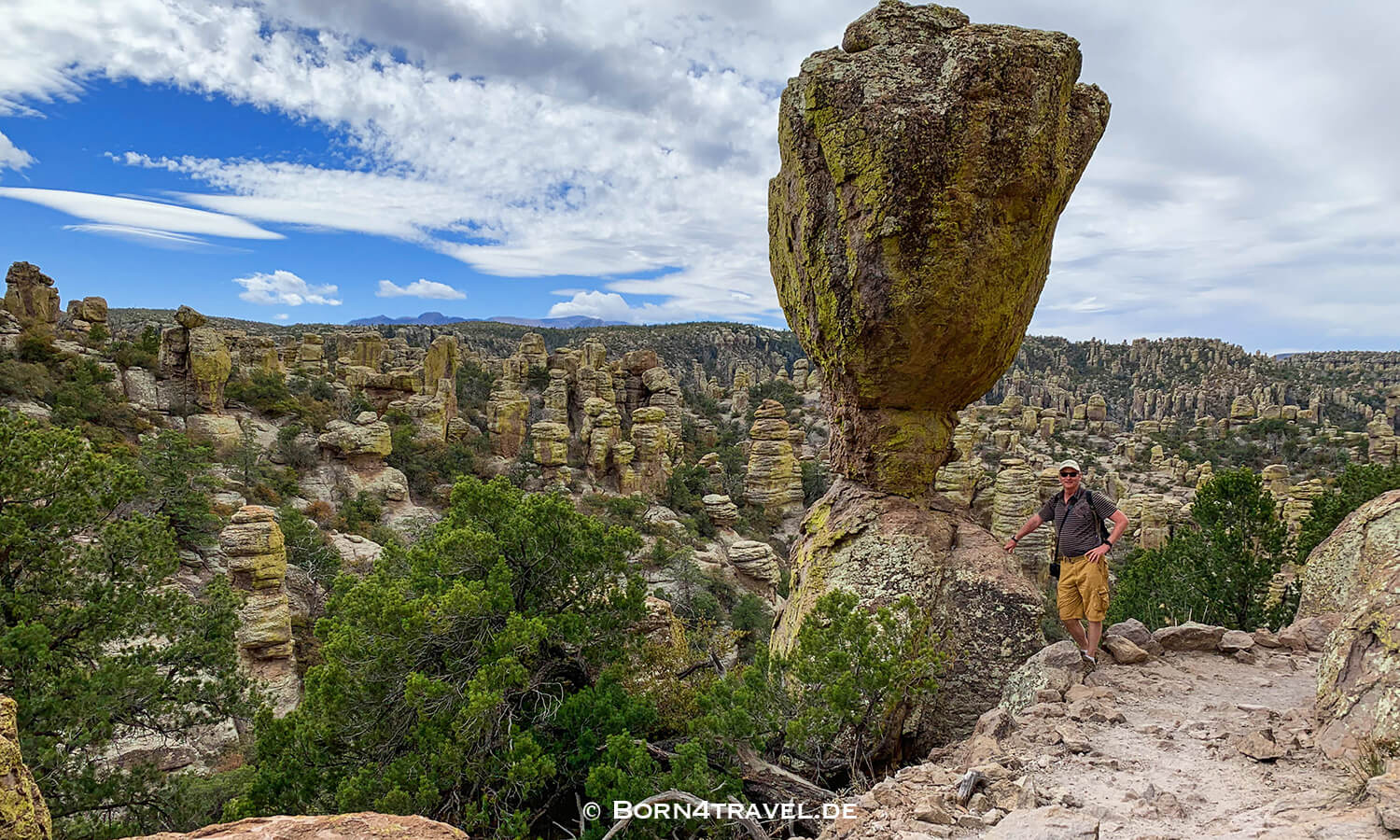 Echo Canyon Trail im Chiricahua National Monument,Arizona,USA,born4travel.de