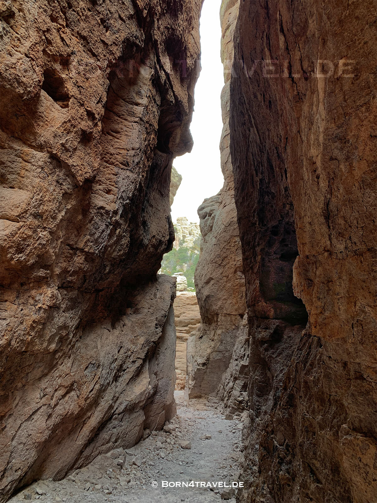 Echo Canyon Trail im Chiricahua National Monument,Arizona,USA,born4travel.de