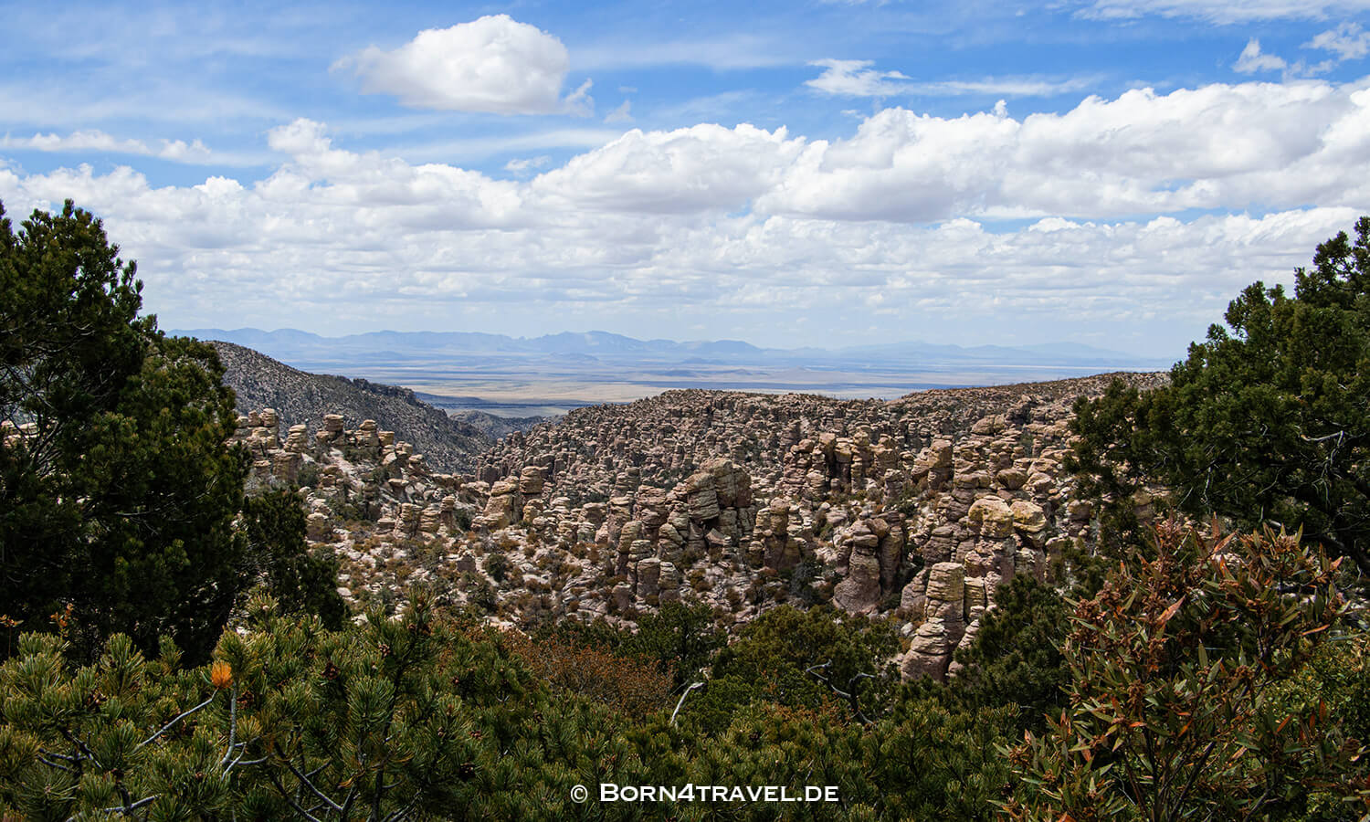 Echo Canyon Trail im Chiricahua National Monument,Arizona,USA,born4travel.de