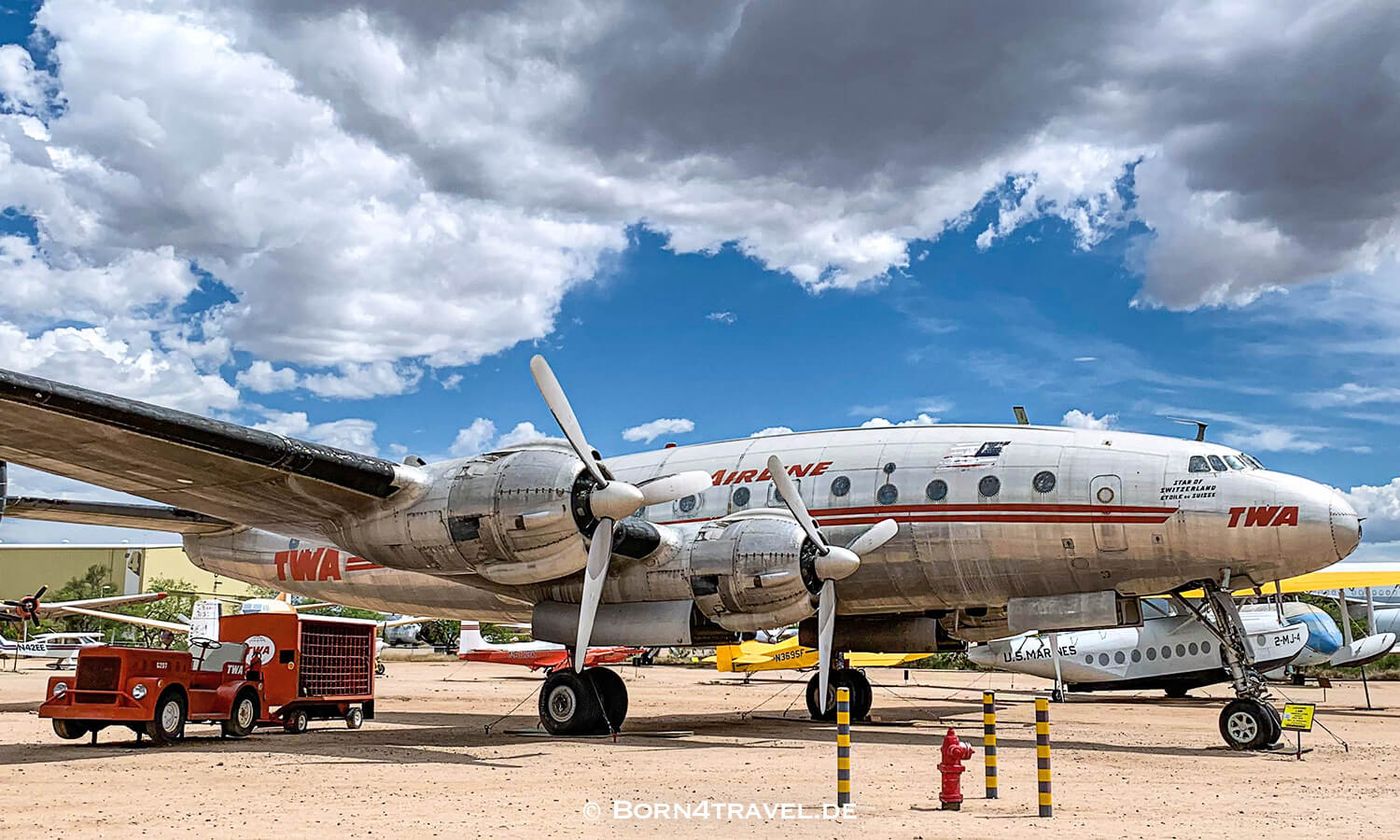 Lockheed L-049 Constellation , Star of Switzerland, PIMA AIR & SPACE MUSEUM,Arizona,USA,born4travel.de