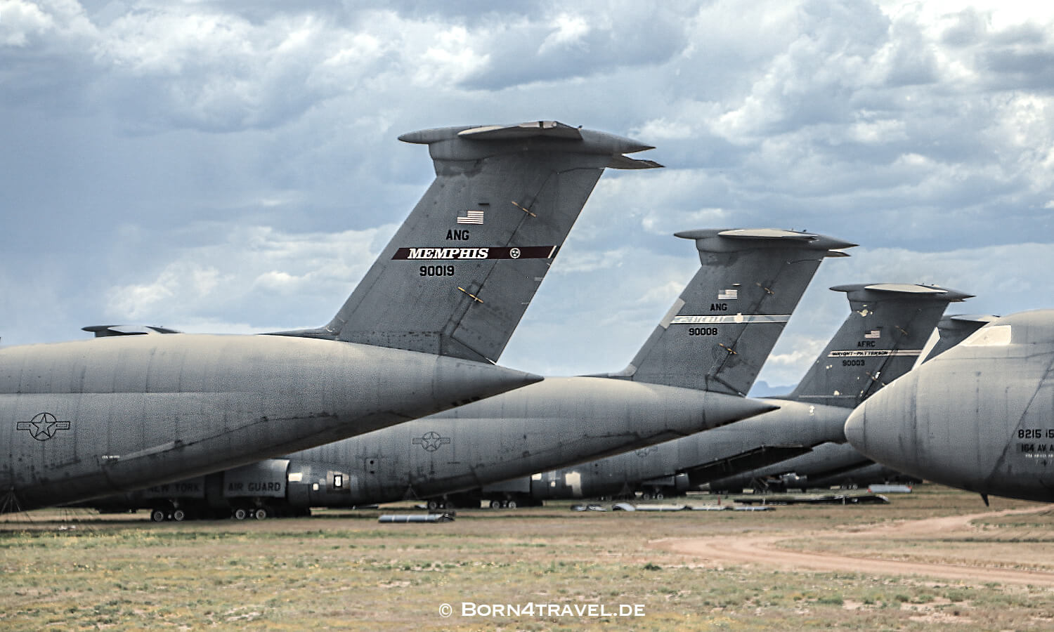 Boneyard Tour - Davis-Monthan Air Force Base in Pima,Arizona,USA,born4travel.de