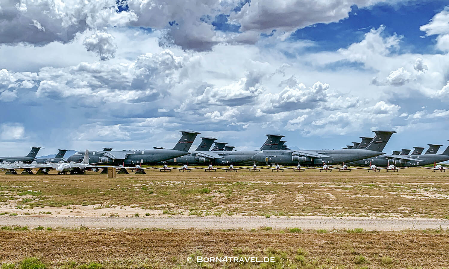 Boneyard Tour - Davis-Monthan Air Force Base in Pima,Arizona,USA,born4travel.de
