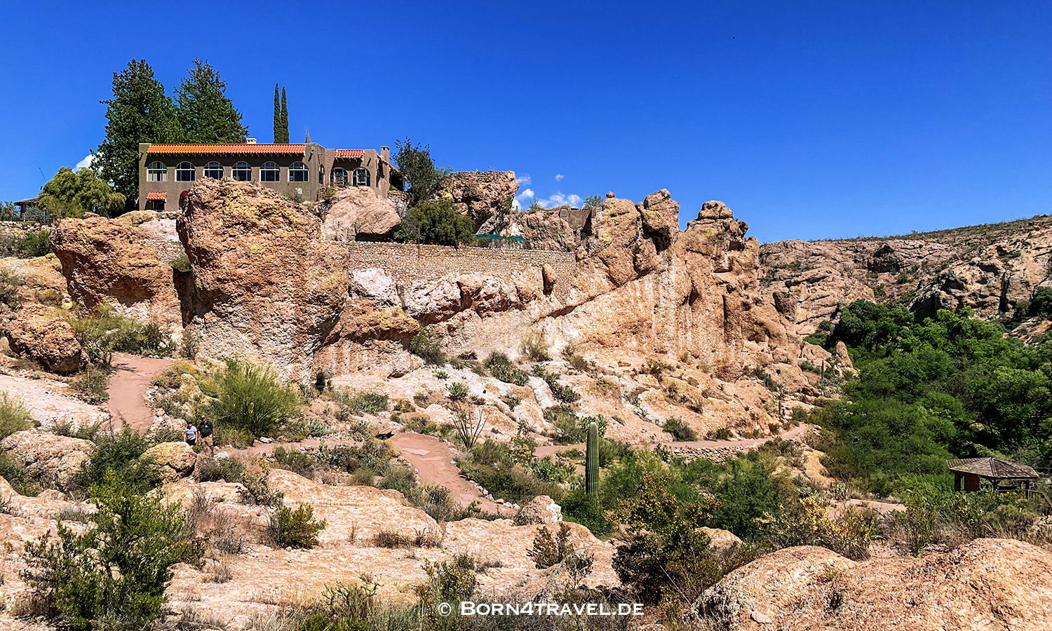 Ayer Lake im Boyce Thompson Arboretum near Superior,Arizona,USA,born4travel.de