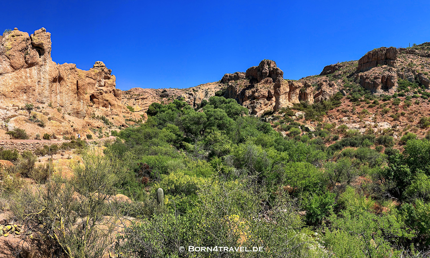Ayer Lake im Boyce Thompson Arboretum near Superior,Arizona,USA,born4travel.de