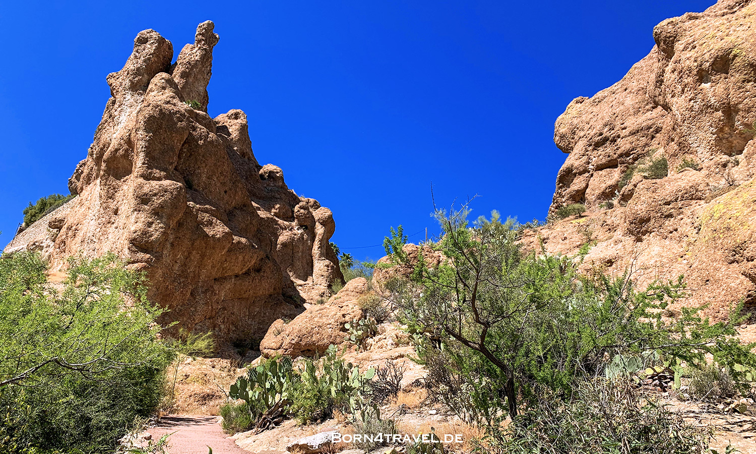 Ayer Lake im Boyce Thompson Arboretum near Superior,Arizona,USA,born4travel.de