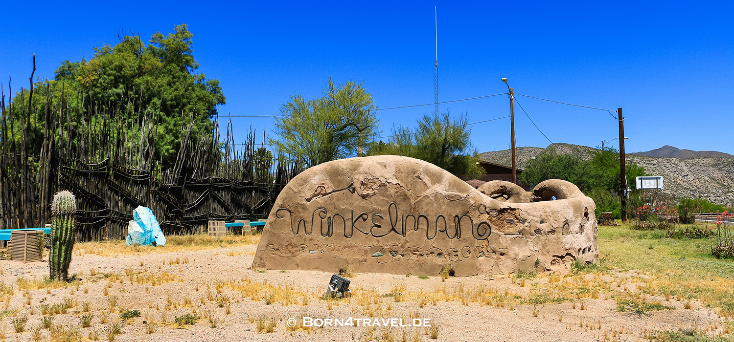 Auf der AZ-77 bei Kearny,Arizona,USA,born4travel.de