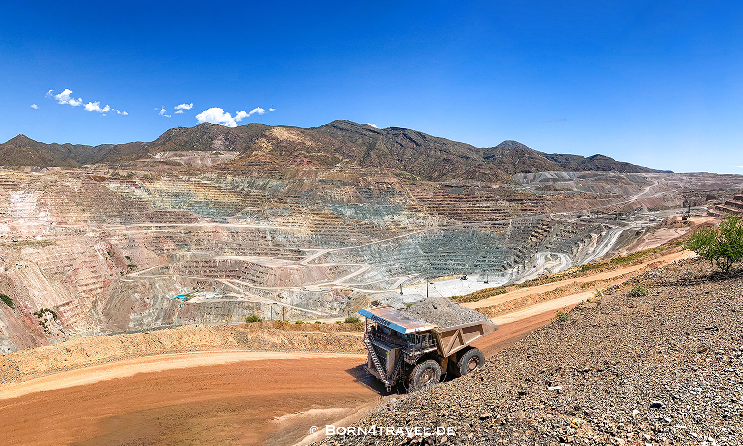 ASARCO Ray Operation - Kupfer Mine,Kearny,Arizona,USA,born4travel.de