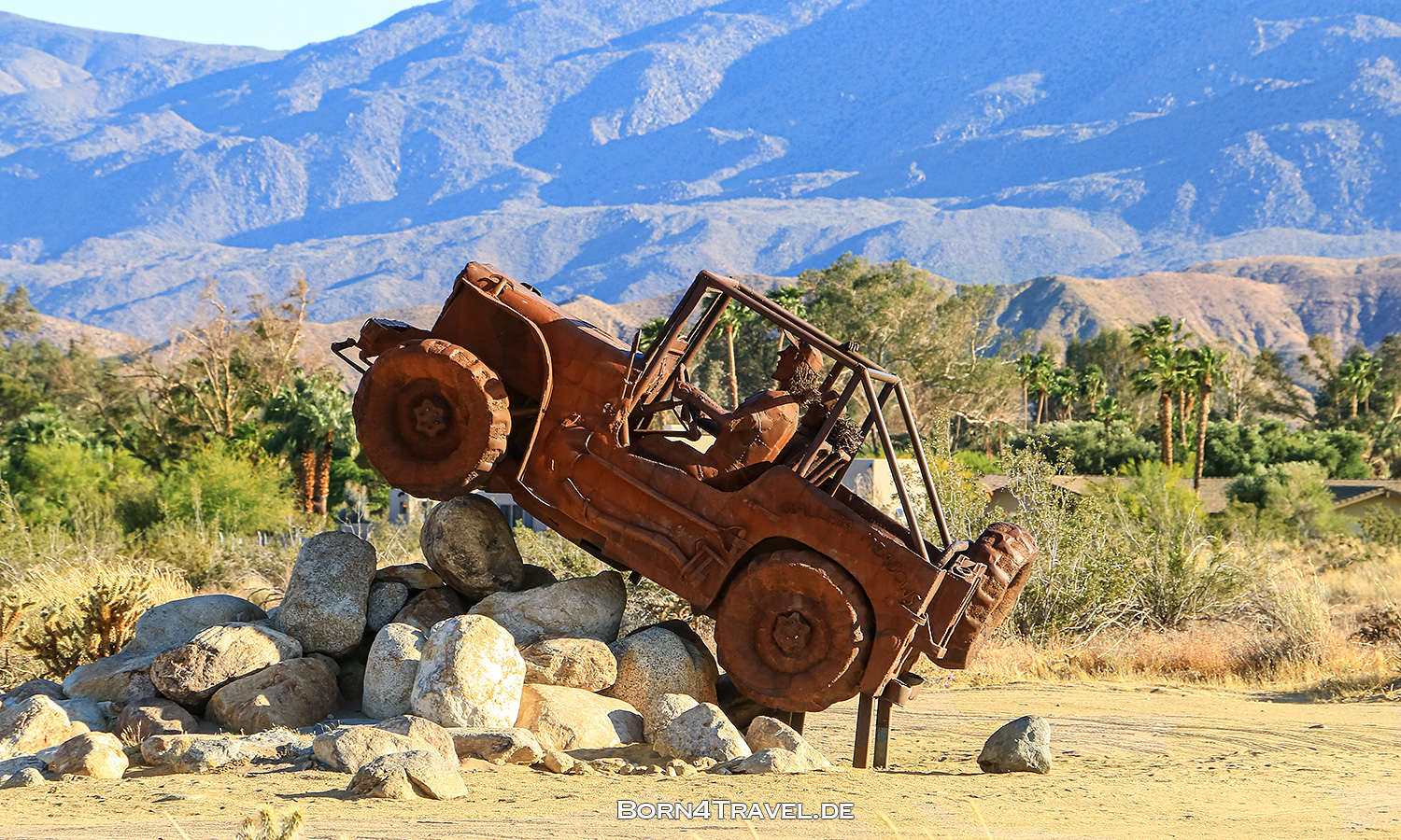 Galleta Meadows Sculptures in Borrego Springs,Anza Borrego,California,USA,born4travel.de