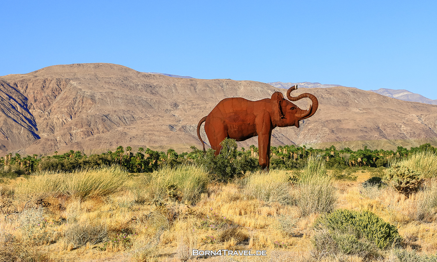Galleta Meadows Sculptures in Borrego Springs,Anza Borrego,California,USA,born4travel.de