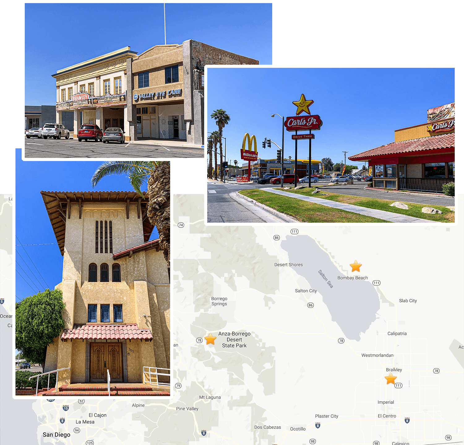 Bombay Beach am Salton Sea,Coachella Valley,California,USA,born4travel.de