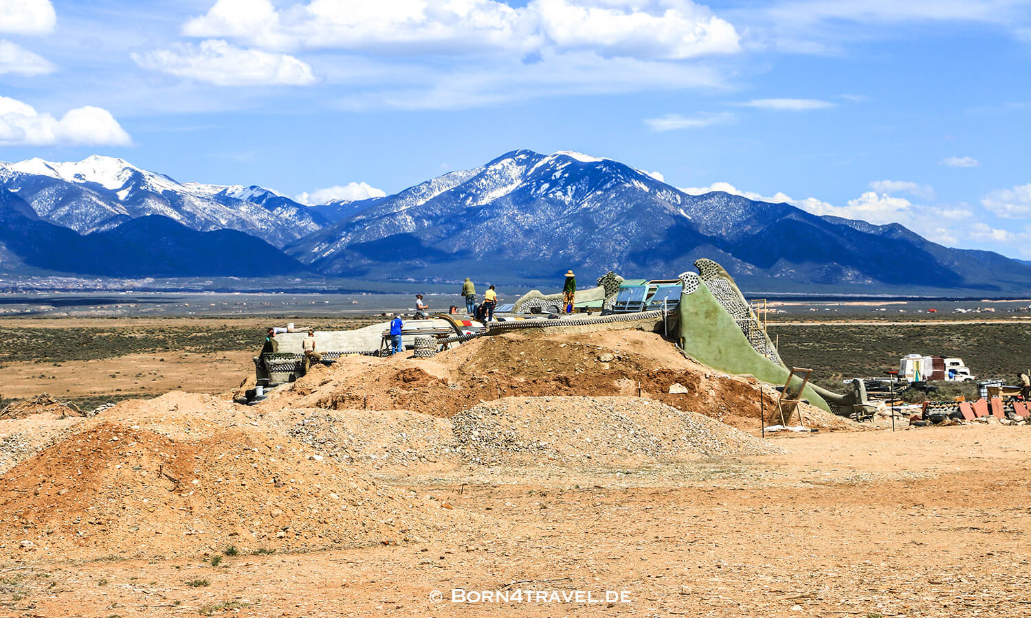 Greater World Earthship Community,New Mexico,USA,born4travel.de