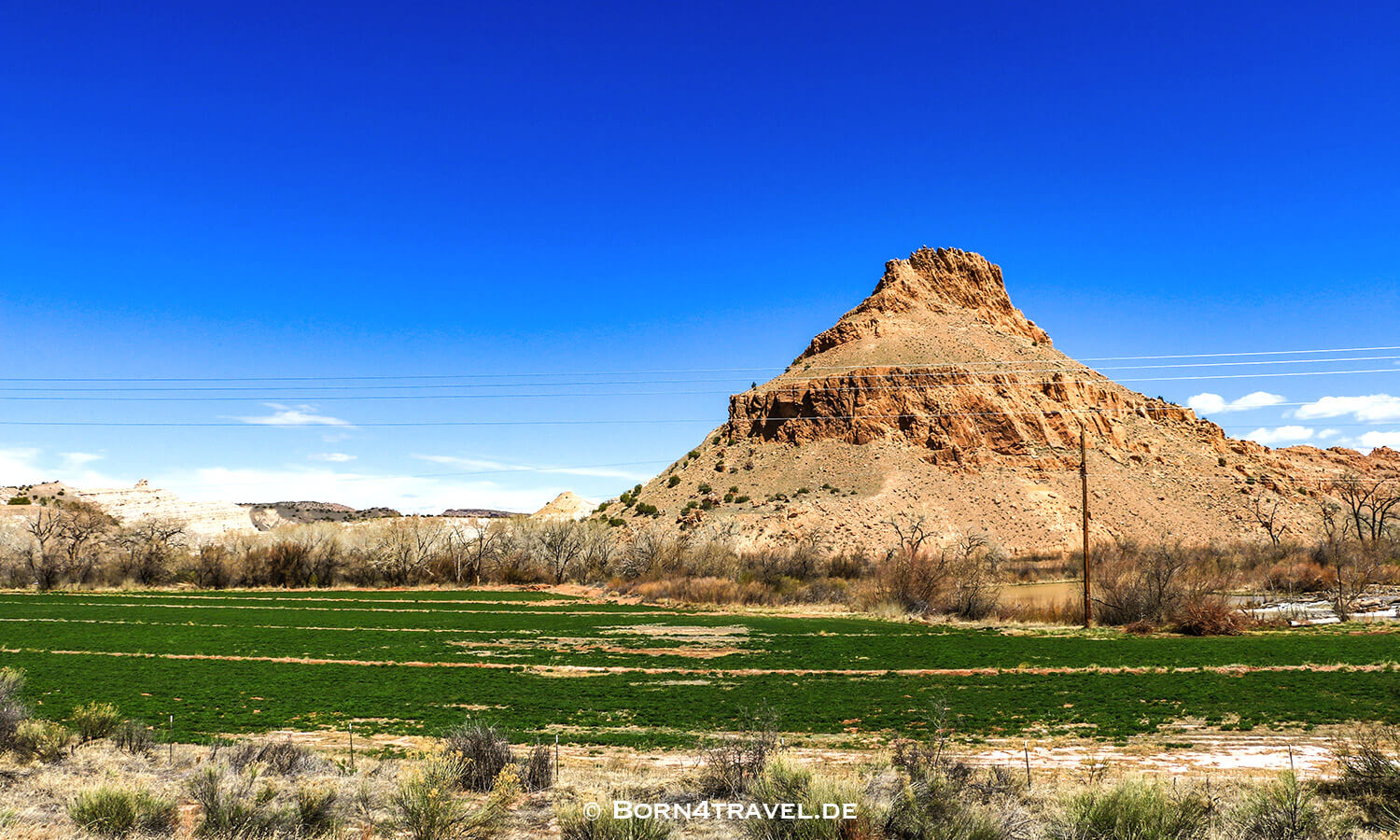 Plaza Blanca aus Drohnenperspektive,New Mexico,USA,born4travel.de