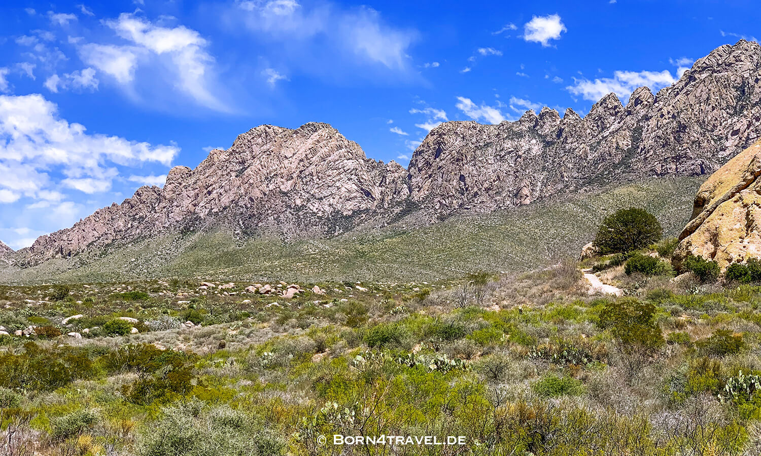 La Cueva Trail Organ Mountain Desert Peaks NM near Las Cruces,New Mexico,USA,born4travel.de