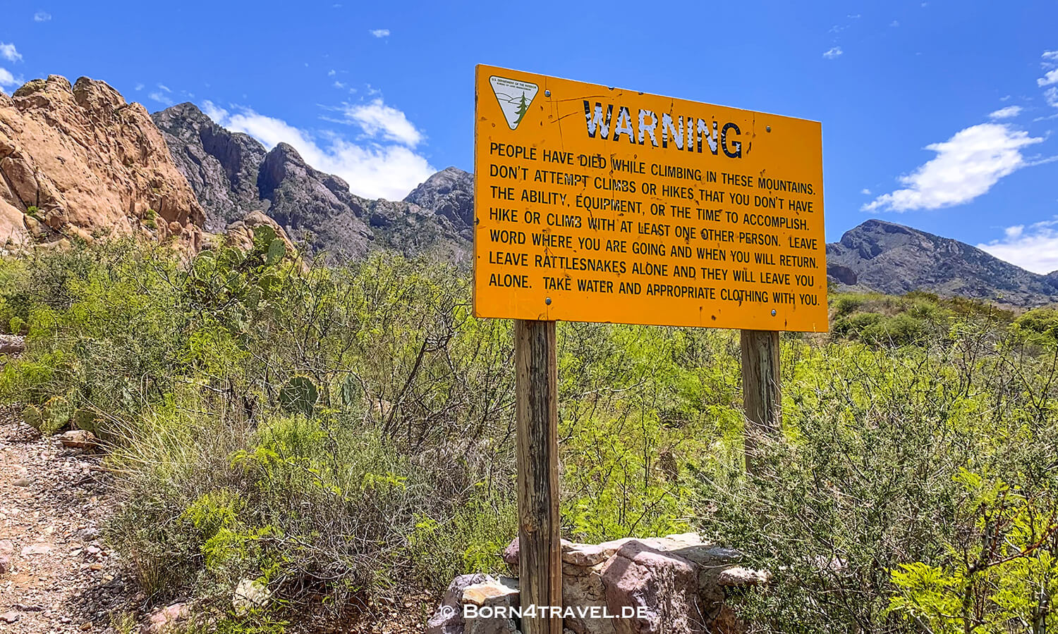 La Cueva Trail Organ Mountain Desert Peaks NM near Las Cruces,New Mexico,USA,born4travel.de
