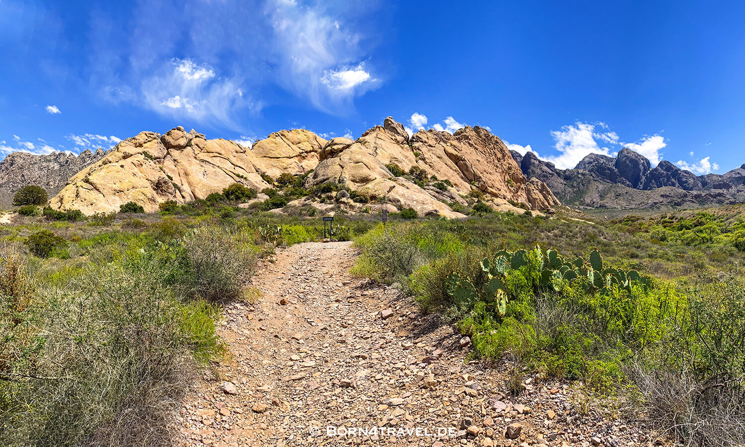 La Cueva Trail Organ Mountain Desert Peaks NM near Las Cruces,New Mexico,USA,born4travel.de