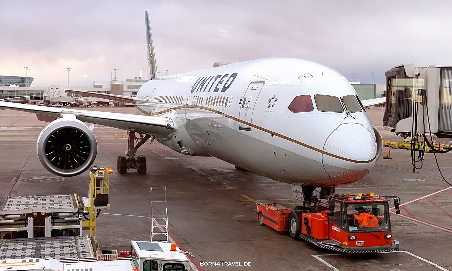 United Airlines DEN-FRA,USA,born4travel.de