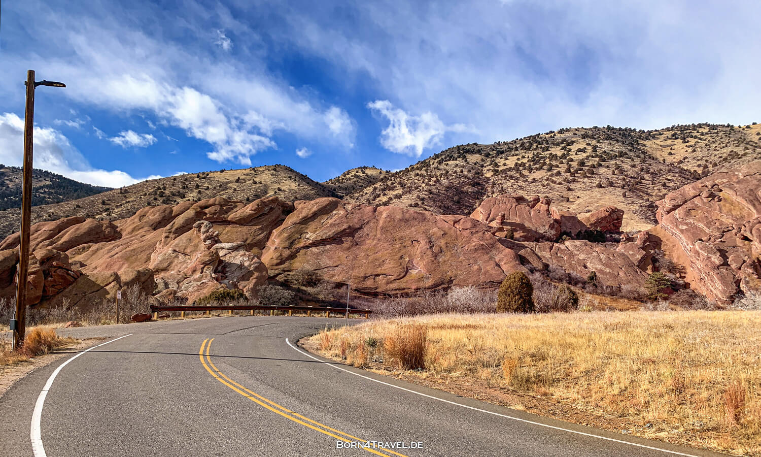 Red Rocks Amphitheater in Morrison,Colorado,born4travel.de