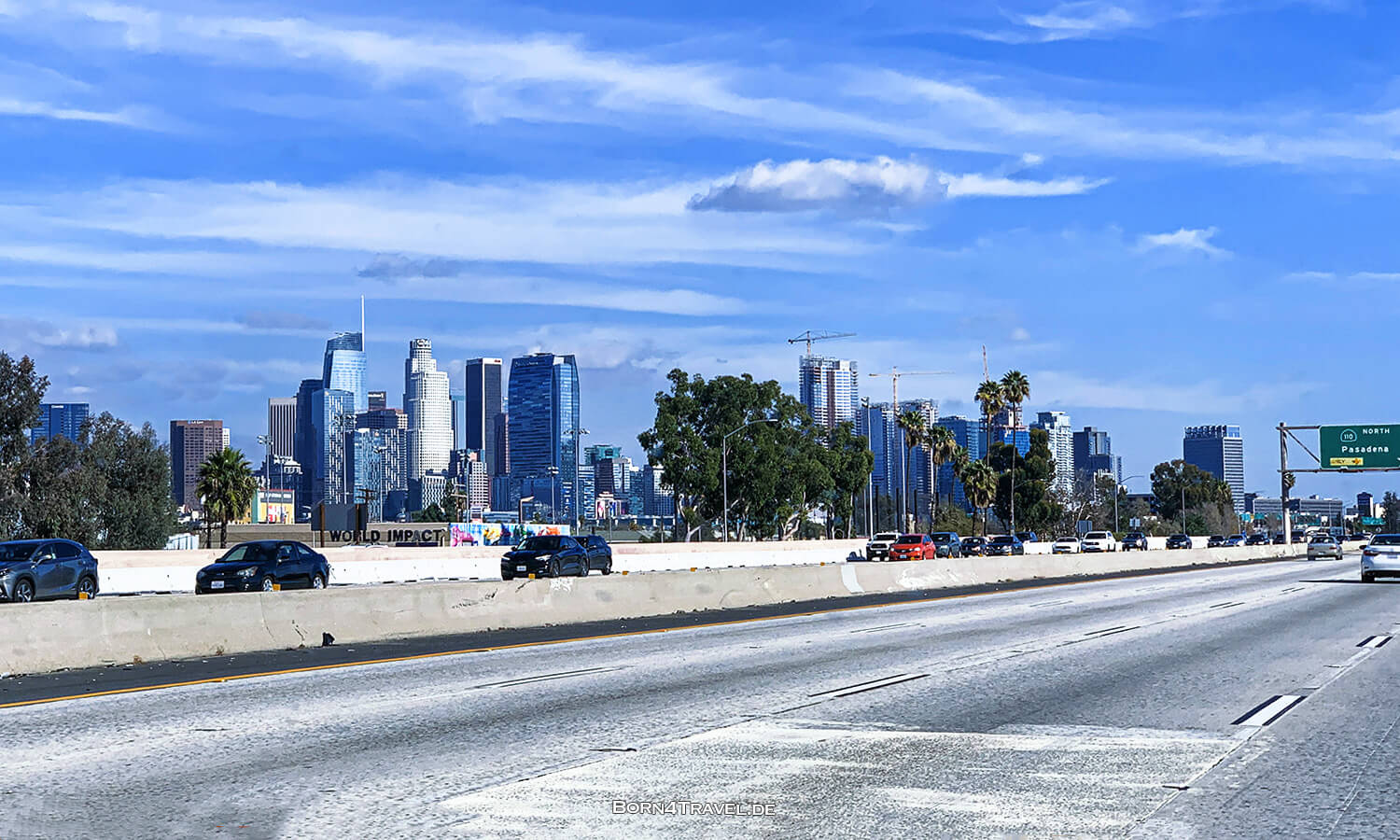 Fahrt durch DTLA,Los Angeles,California,born4travel.de
