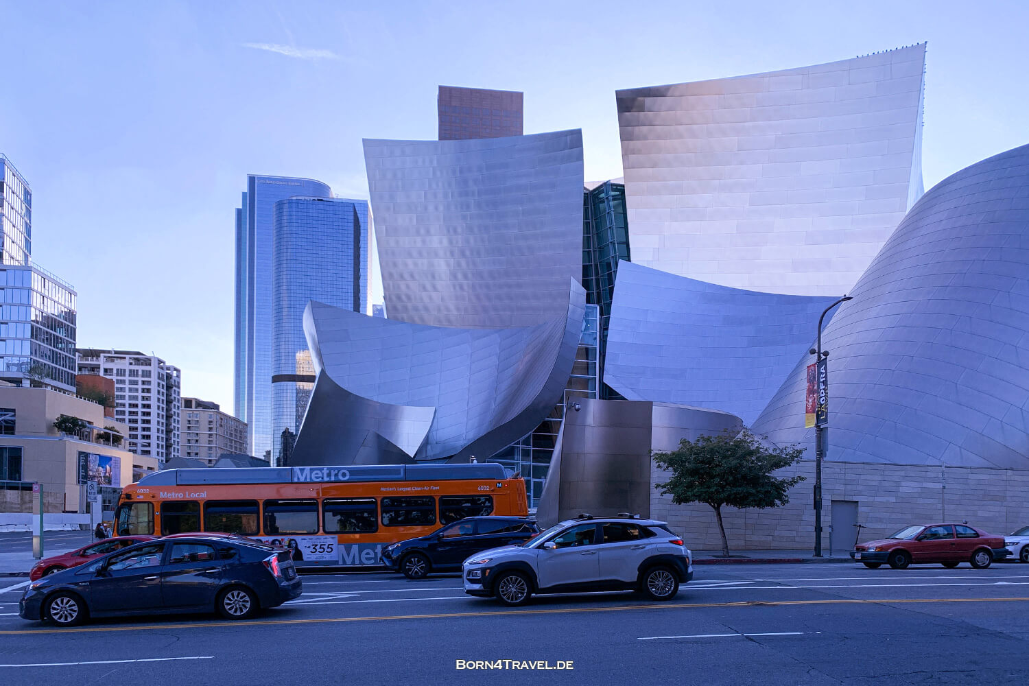 Walt Disney Concert Hall in Los Angeles,California,born4travel.de