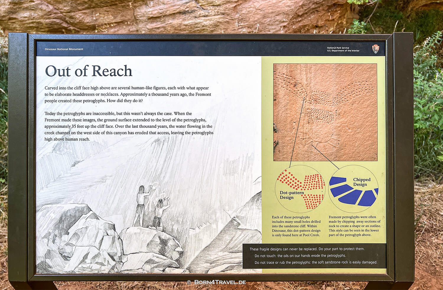 Pool Creek Petroglyphs,Dinosaur NM,Colorado 2022,born4travel.de Pool Creek Petroglyphs,Dinosaur NM,Colorado 2022,born4travel.de