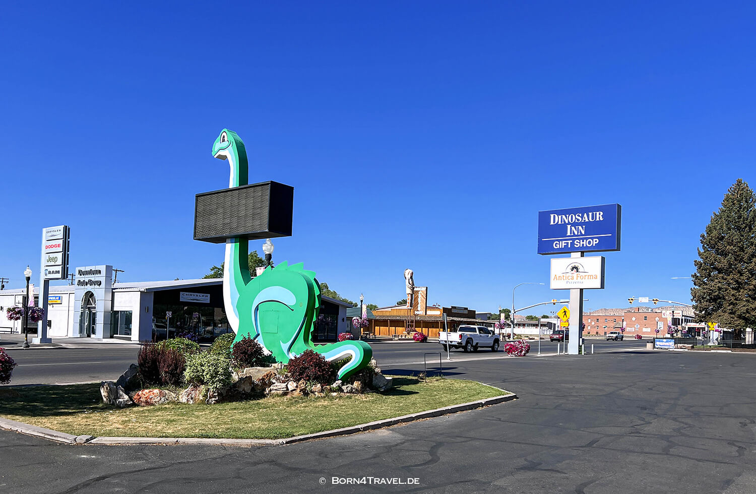 Dinosaur Inn in Vernal,Colorado 2022,born4travel.de