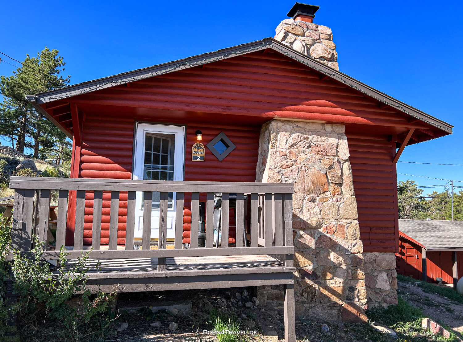 Marr's Mountain Cabins,Red Feather Lakes,Colorado 2022,born4travel.de