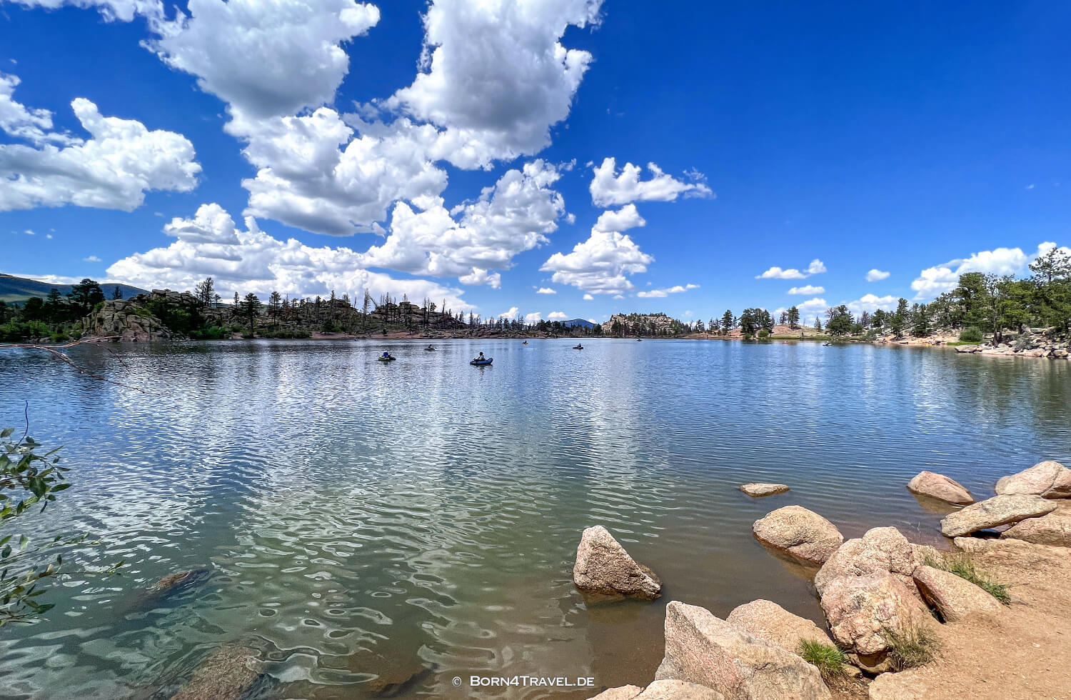 Bellaire Lake,Red Feather Lakes,Colorado 2022,born4travel.de