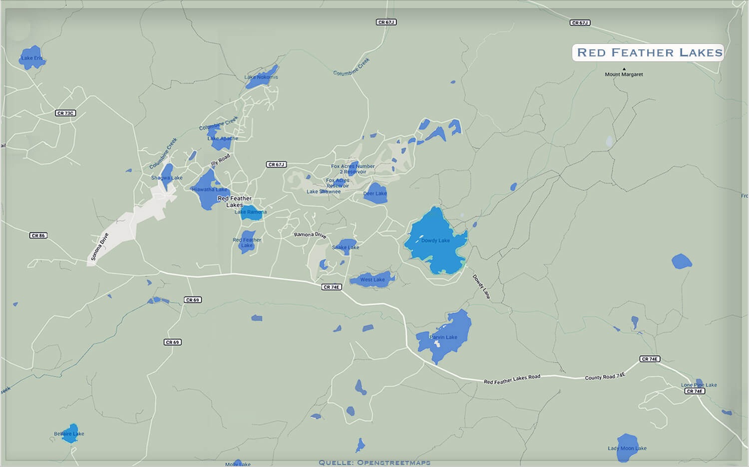 Red Feather Lakes,Colorado 2022,born4travel.de
