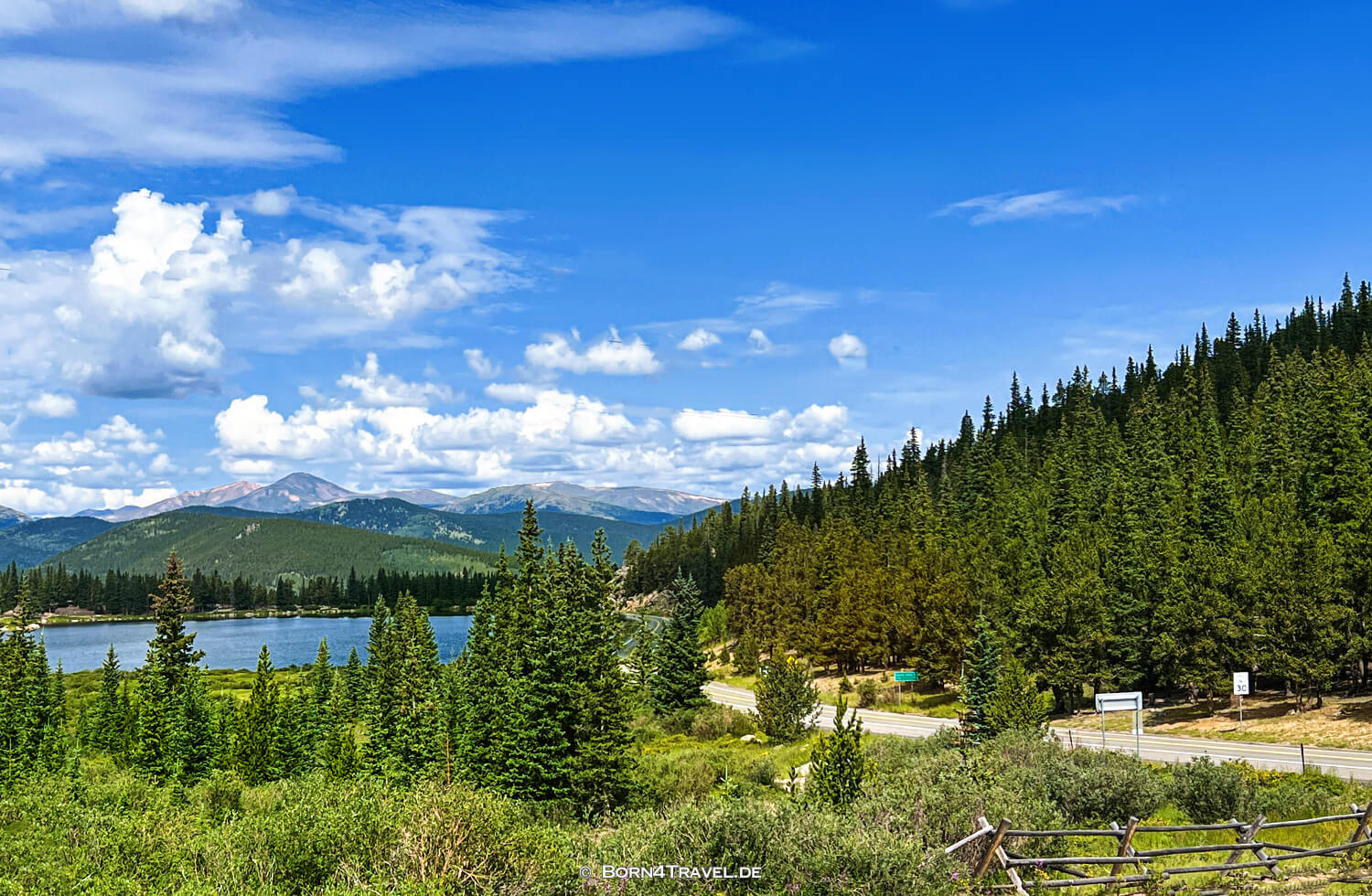 Echo Lake,Fahrt zum Mt. Evans,Colorado 2022,born4travel.de