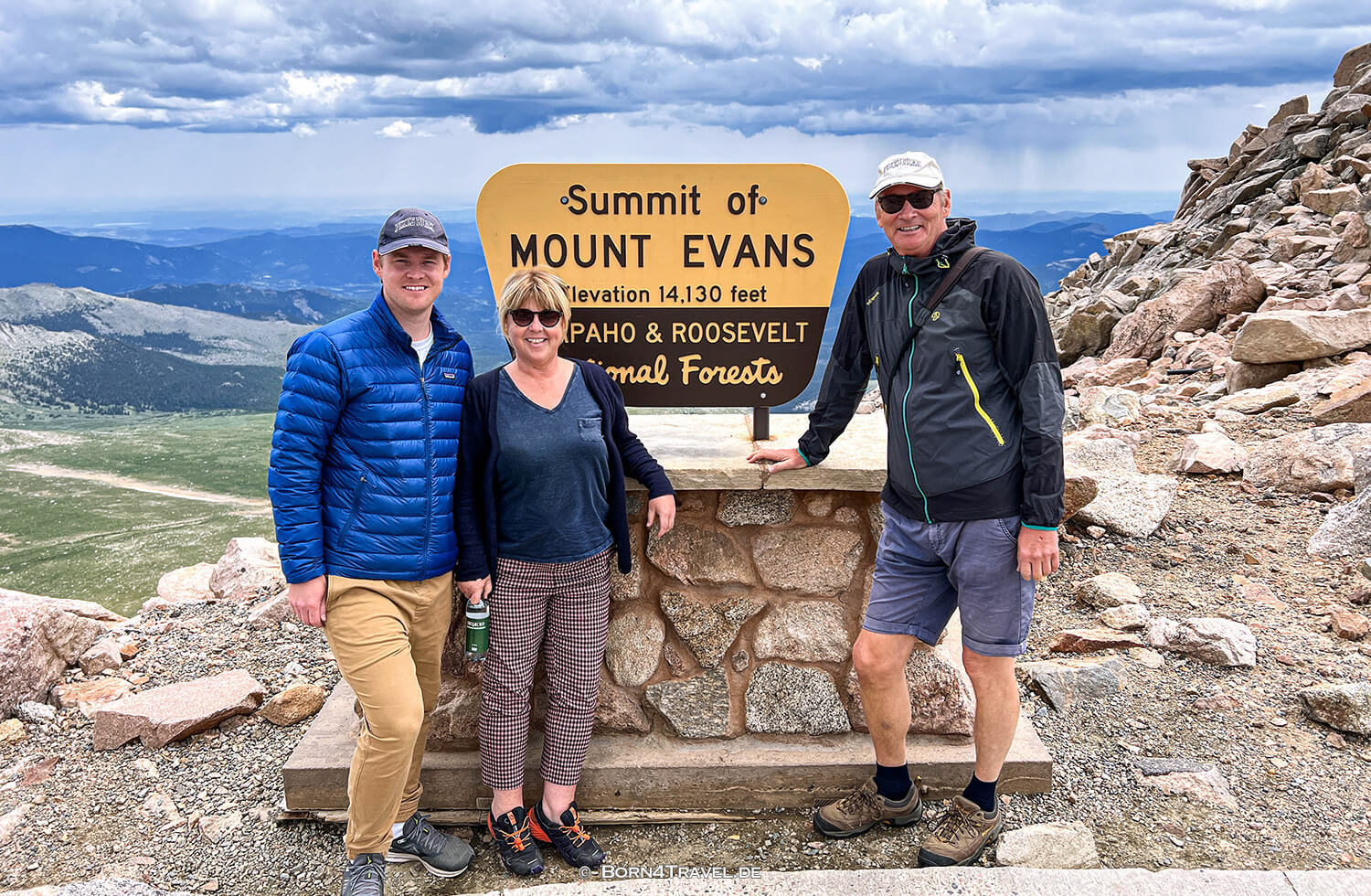 Mt. Evans Summit - der Gipfel,Colorado 2022,born4travel.de