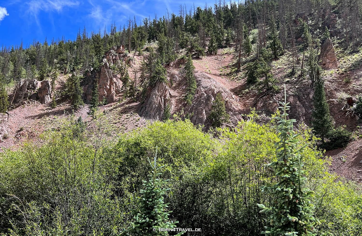 Bachelor Loop Historic Driving Tour in Creede,Colorado 2022,born4travel.de