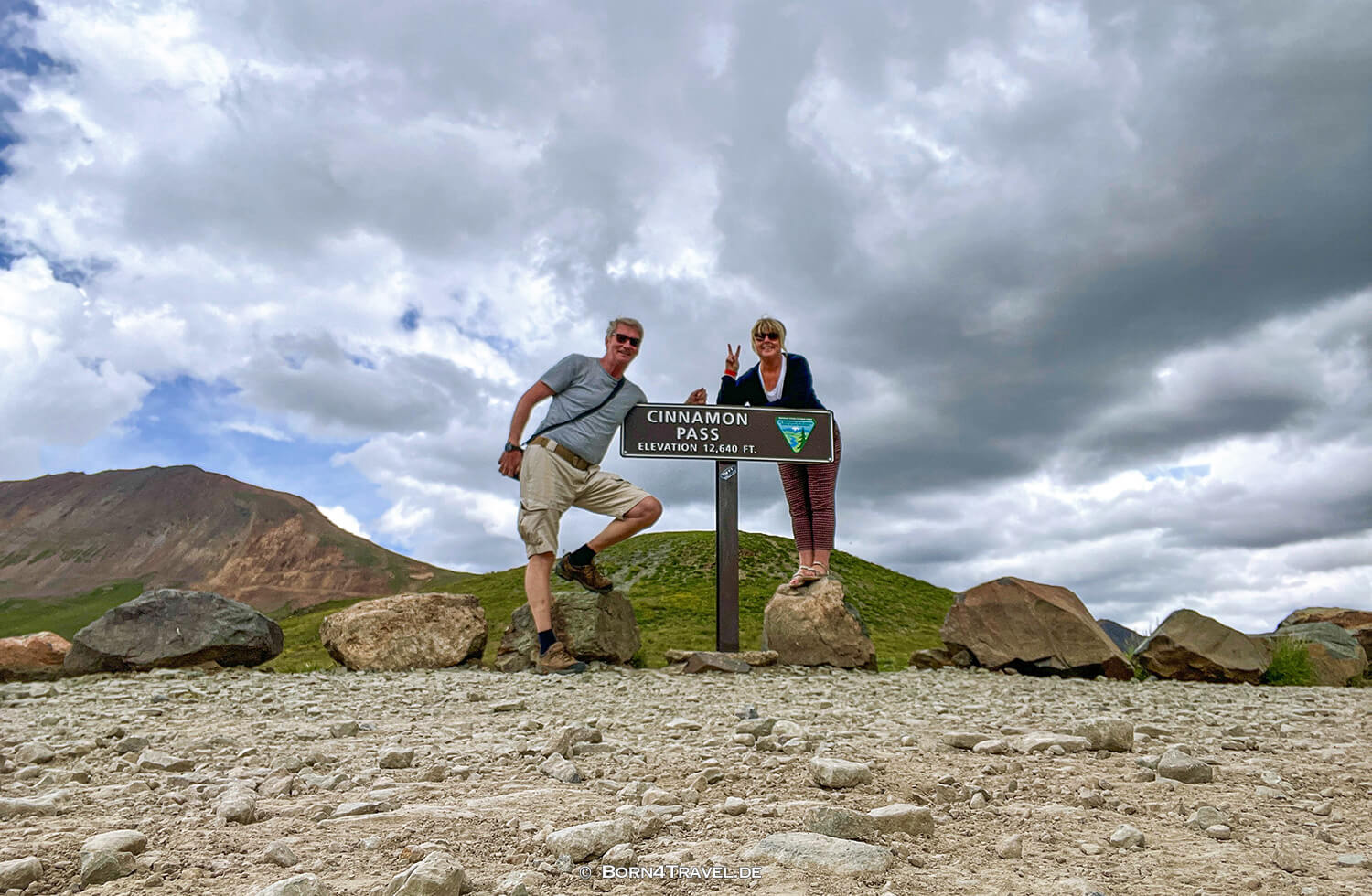 Cinnamon Pass zwischen Lake Cristobal und Silverton,Colorado 2022,born4travel.de