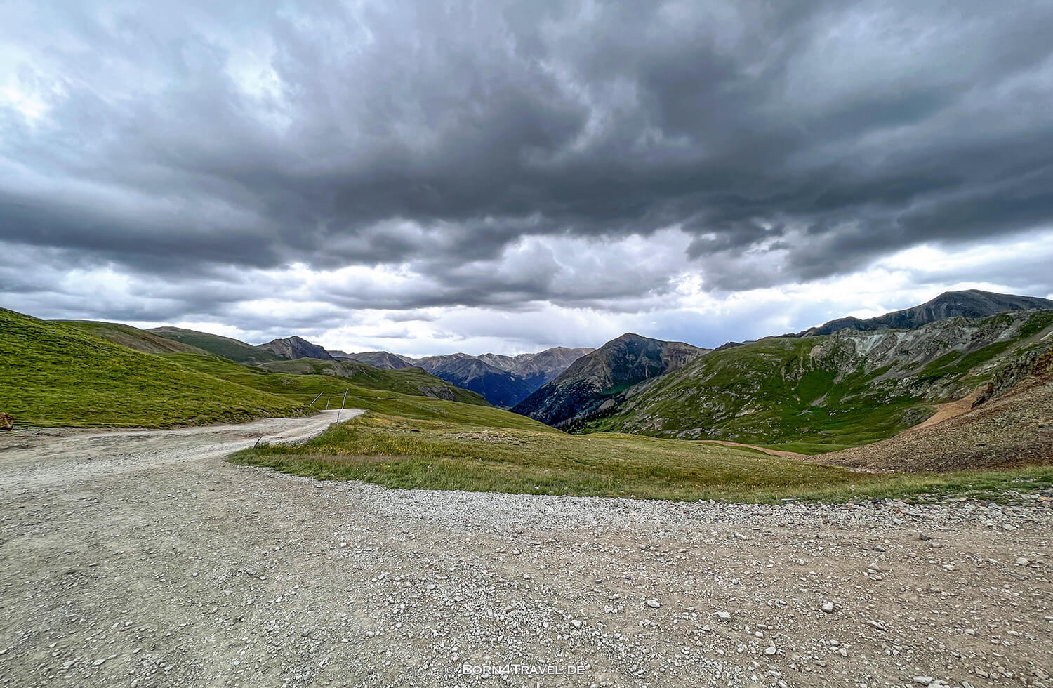 Cinnamon Pass zwischen Lake Cristobal und Silverton,Colorado 2022,born4travel.de