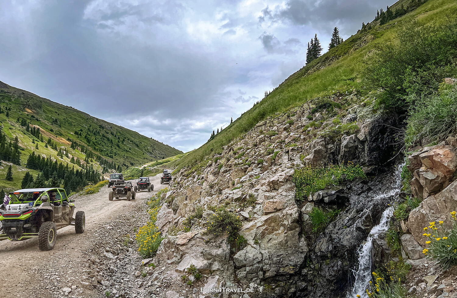 Cinnamon Pass zwischen Lake Cristobal und Silverton,Colorado 2022,born4travel.de