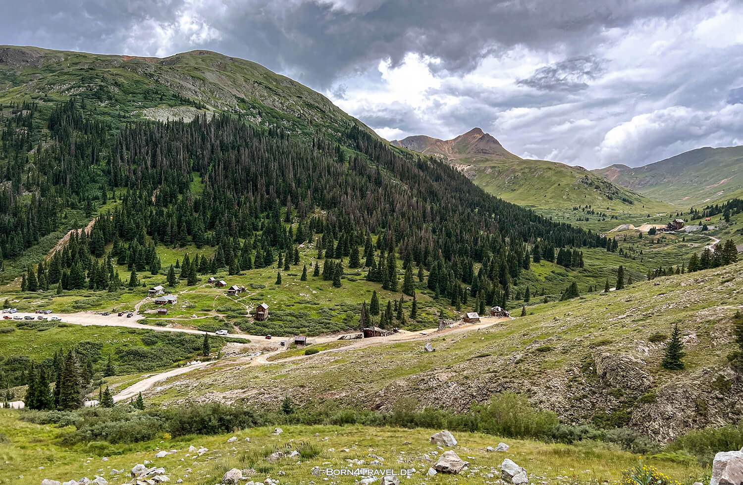 Cinnamon Pass zwischen Lake Cristobal und Silverton,Colorado 2022,born4travel.de