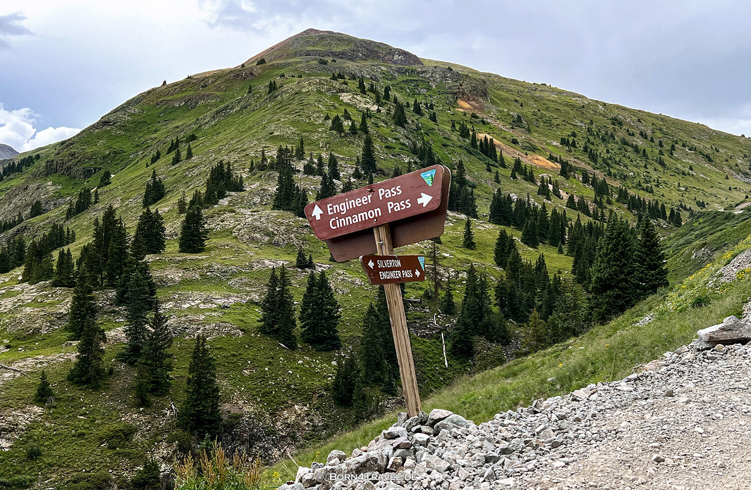 Cinnamon Pass zwischen Lake Cristobal und Silverton,Colorado 2022,born4travel.de