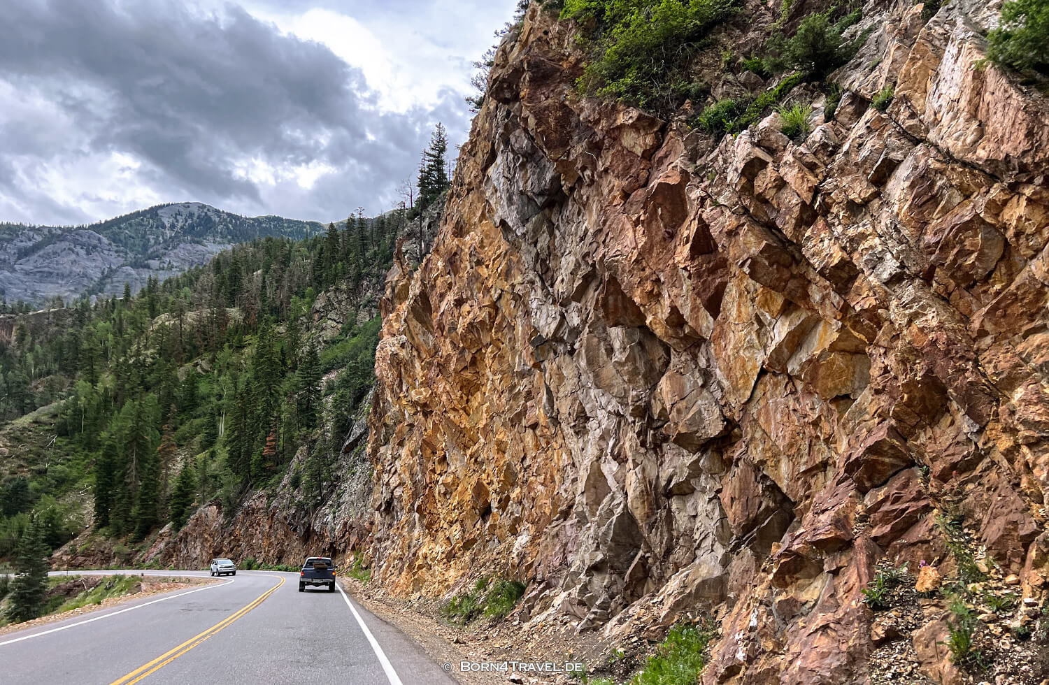 Million Dollar Hwy,Silverton bis Ouray,,Colorado 2022,born4travel.de