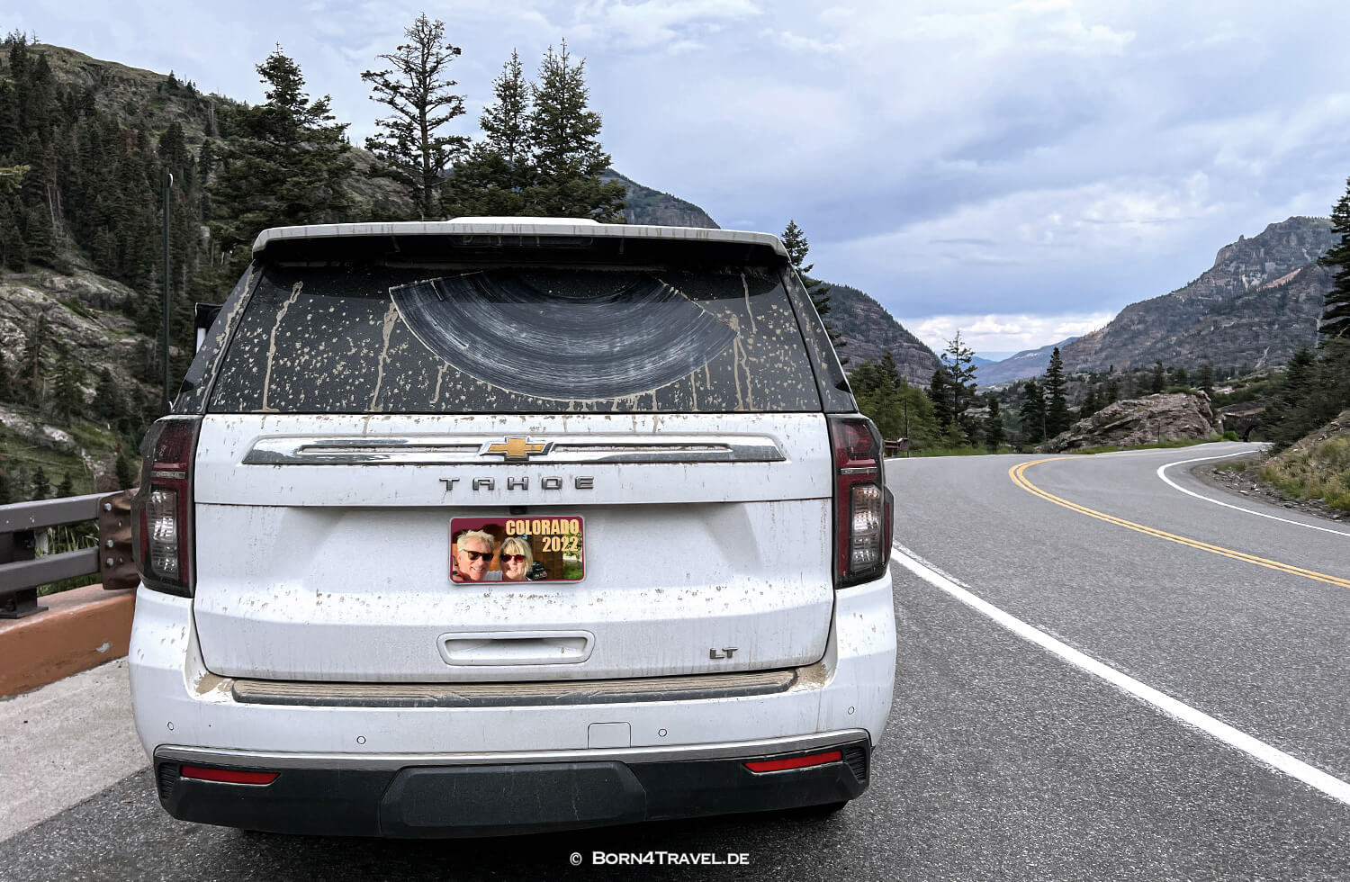 Million Dollar Hwy,Silverton bis Ouray,,Colorado 2022,born4travel.de