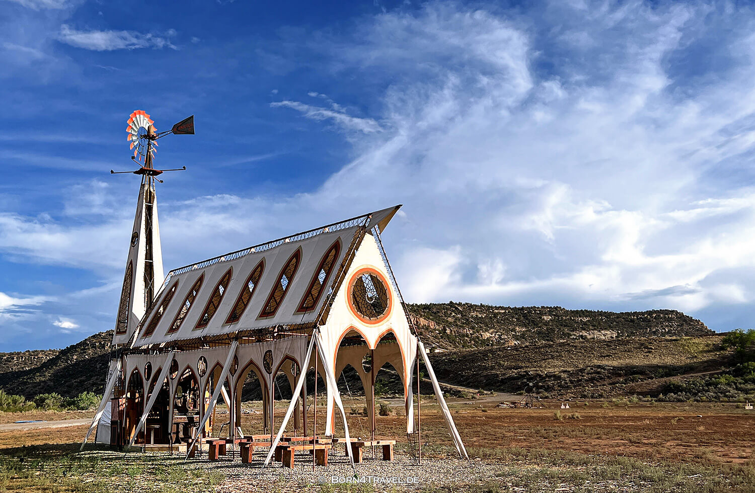 church in CampV,Vancorum,Colorado 2022,born4travel.de