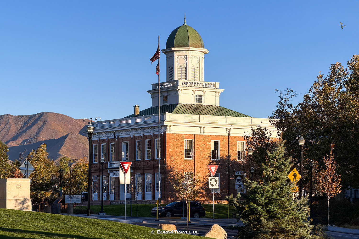 State of Utah Council Hall,Salt Lake City,Utah,USA2025,born4travel.de